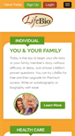 Mobile Screenshot of lifebio.org